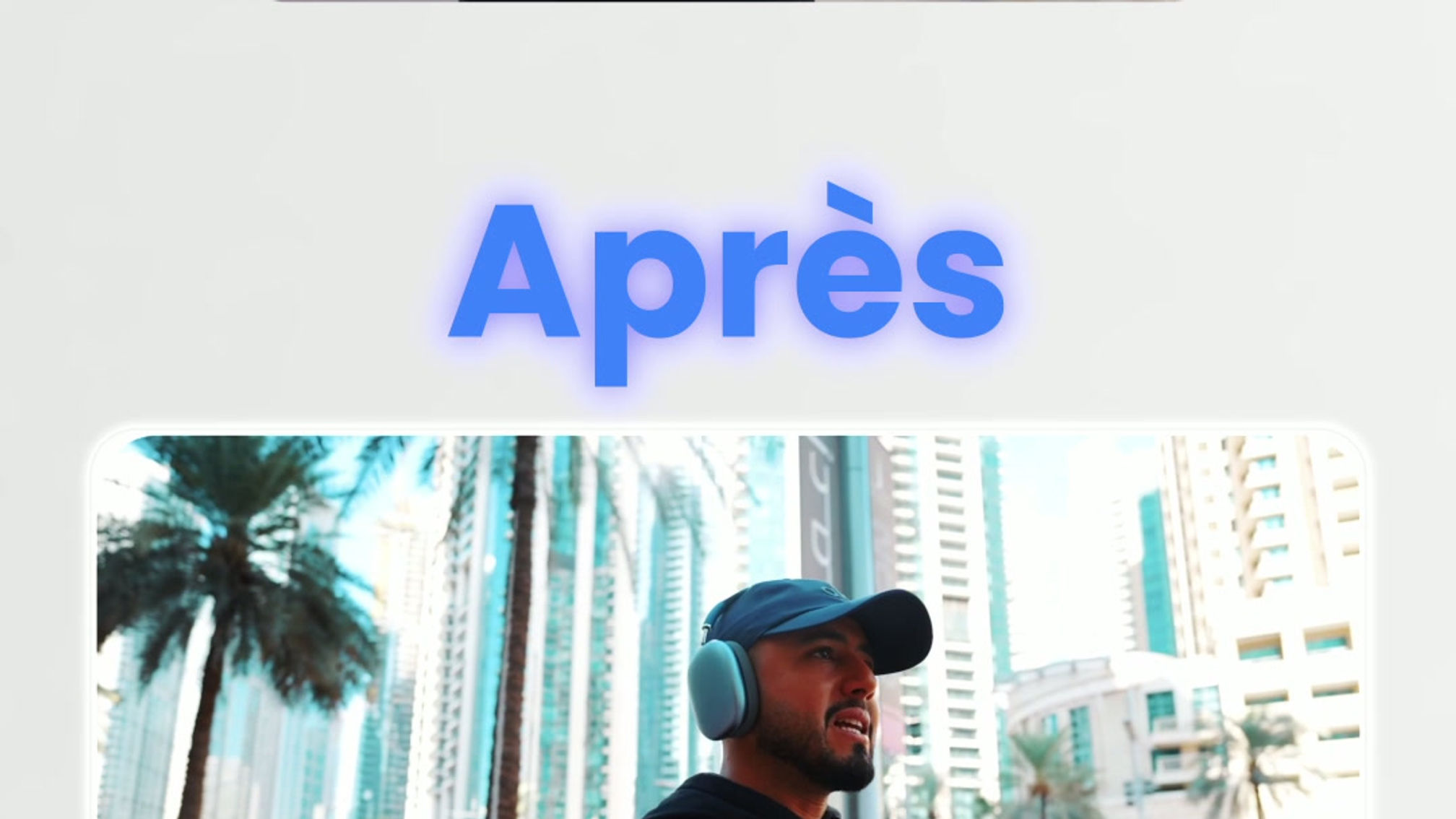 Short 1 avant/après